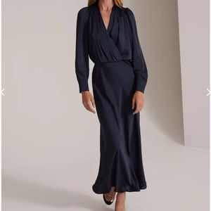 NWT FAVORITE DAUGHTER Nita Dress Navy Size Small